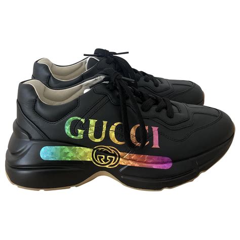 gucci rython black